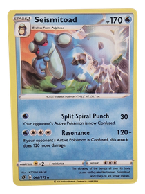 Pokémon -kortti (Seismitoad 46/192 Rebel Clash)