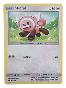 Pokémon -kortti (Stufful 111/149 Sun & Moon)