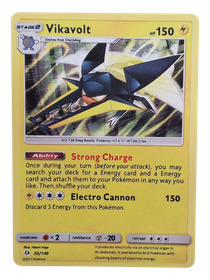 Pokémon -kortti (Vikavolt 52/149 Sun & Moon)
