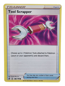 Pokémon -kortti (Tool Scrapper 168/192 Rebel Clash)