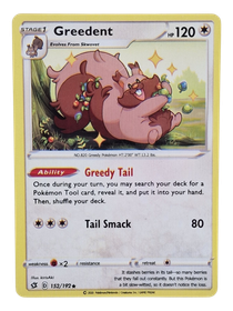 Pokémon -kortti (Greedent 152/192 Scarlet & Violet)