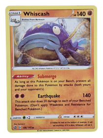 Pokémon -kortti (Whiscash 100/192 Rebel Clash)