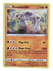 Pokémon -kortti (Stonjourner 111/192 Rebel Clash)