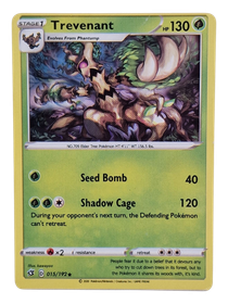 Pokémon -kortti (Trevenant 15/192 Rebel Clash)