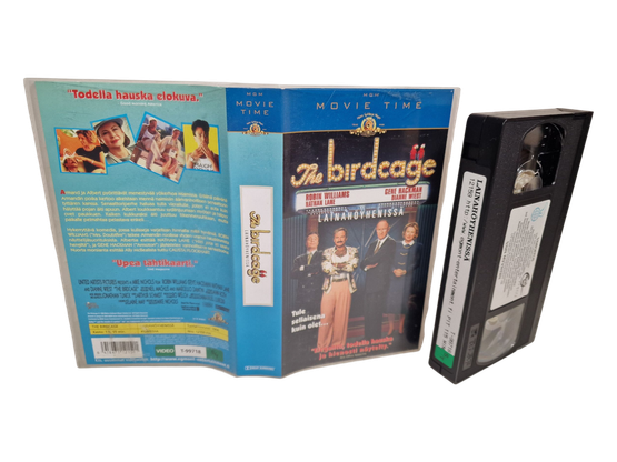 Lasten VHS -elokuva (The birdcage - lainahöyhenissä) S