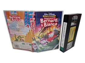 Lasten VHS -elokuva (Bernard & Bianca - Pelastuspartio - Walt Disney) S