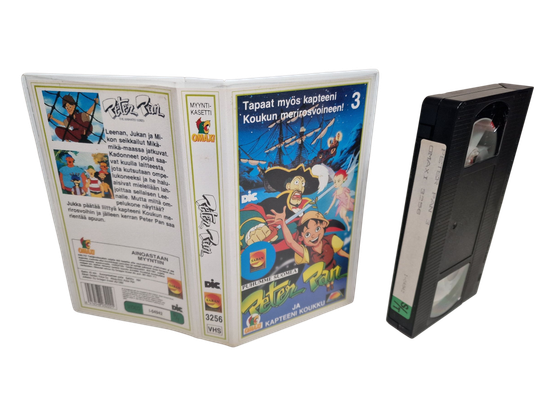 Lasten VHS -elokuva (Peter Pan 3 - ja kapteeni koukku) S