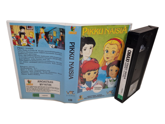 Lasten VHS -elokuva (Pikku Naisia - Liikuttava Tarina Neljästä Sisaruksesta) S