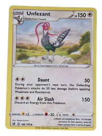 Pokémon -kortti (Unfezant 145/192 Rebel Clash)