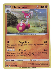Pokémon -kortti (Medicham 98/192 Rebel Clash)