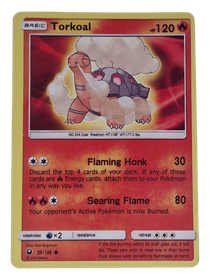 Pokémon -kortti (Torkoal 29/168 Celestial Storm)