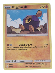 Pokémon -kortti (Roggenrola 69/149 Sun & Moon)