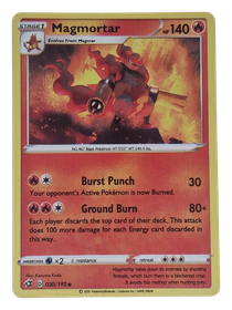 Pokémon -kortti (Magmortar 30/192 Rebel Clash)