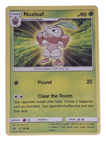 Pokémon -kortti (Nuzleaf 13/168 Celestial Storm)
