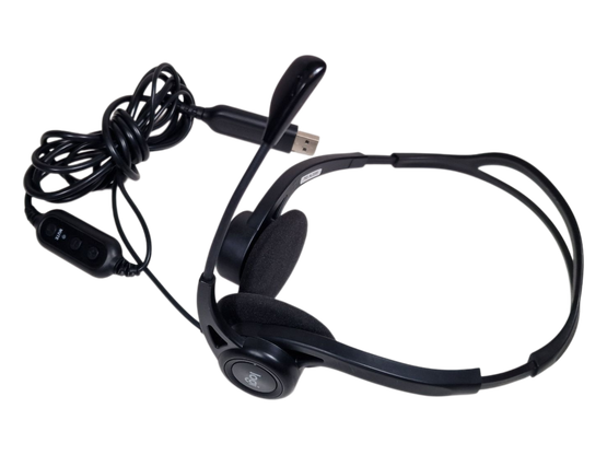 USB -kuulokemikrofoni (Logi)