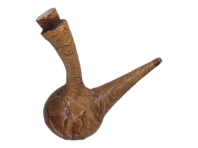 Viinikarahvi nahkapäällysteellä