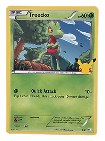 Pokémon -kortti (Treecko 3/25 McDonalds)
