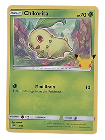 Pokémon -kortti (Chikorita 2/25 McDonalds)