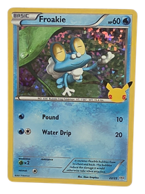 Pokémon -kortti (Froakie 22/25 McDonalds)