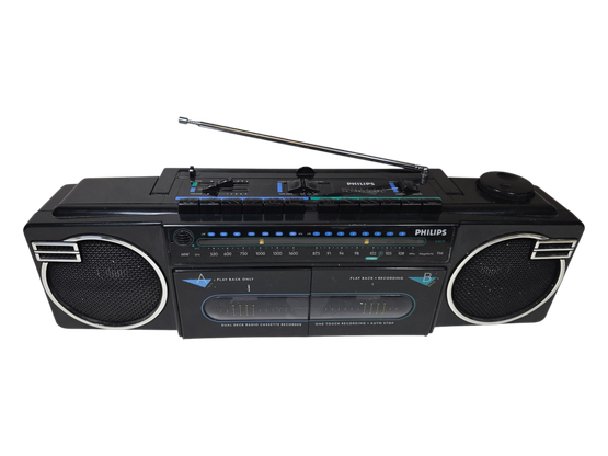 Vintage boombox (Philips D 8078/00R -1987)