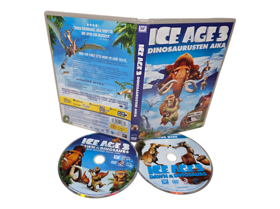 Lasten DVD -elokuva (Ice Age 3 - Dinosaurusten aika) K7