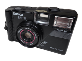 Filmikamera (Konica EFP 3)