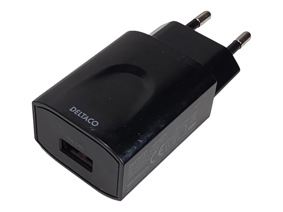 Laturi (Deltaco USB-AC158 / 5V2,4A)