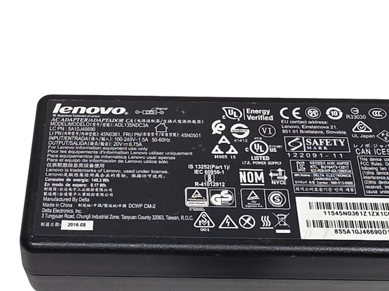 Laturi 135W Ø 11mm (Lenovo ADLX135x)