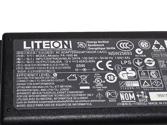 Laturi 65W Ø 5,5mm (Liteon PA-1650-86)