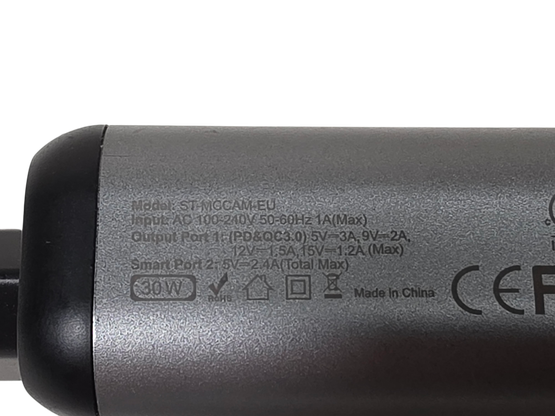 Laturi (Satechi ST-MCCAM-EU / USB-C PD 5V/3A,9V2A, 12V/15A,15V1:2A / 5V2.4A)