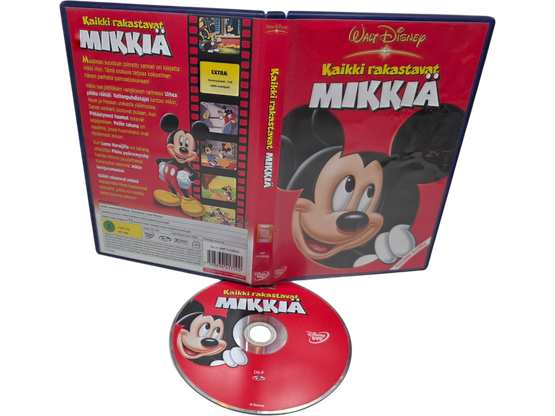 Lasten DVD -elokuva (Kaikki rakastavat Mikkiä - Walt Disney) S