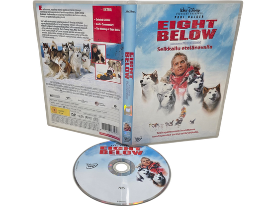 Lasten DVD -elokuva (Eight Below : Seikkailu etelänavalla - Walt Disney) K7