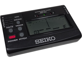 Basso- ja sähkökitara viritin (Seiko SAT 101)