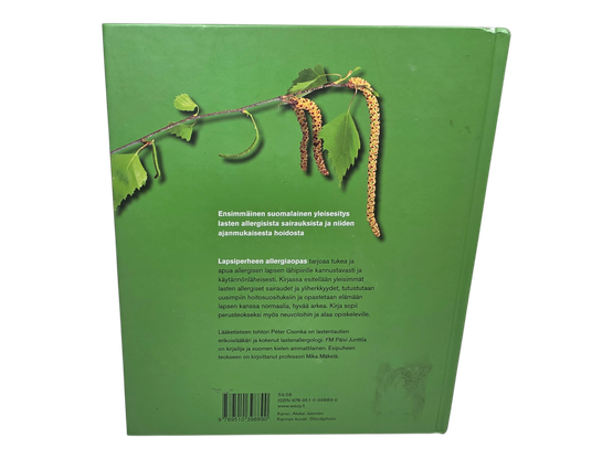 Kirja (Lapsiperheen allergiaopas - Péter Csonka & Päivi Junttila)
