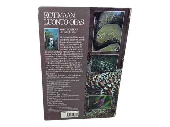 Kirja (Kotimaan luonto-opas - Antti Halkka)