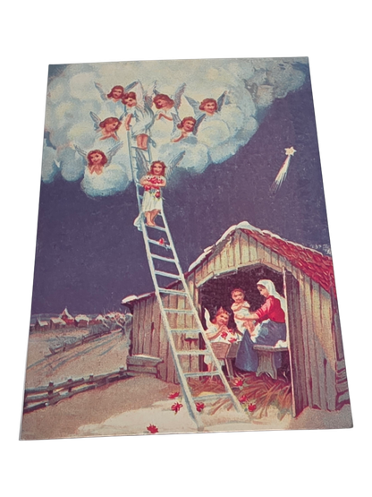 Vanha postikortti (Tikapuut taivaaseen)