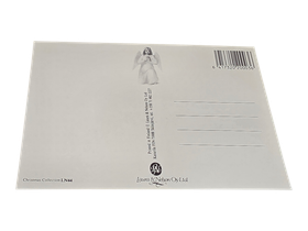 Vanha postikortti (Poika ja kelkka)