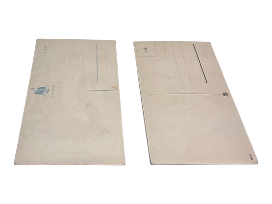 Kaksi vanhaa postikorttia (Ethän ole vihainen? ja maisema)