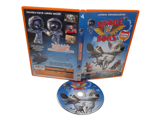 Lasten DVD -elokuva (Space Dogs) S