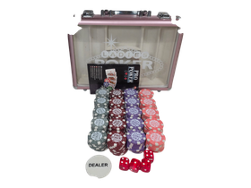 Lady pokerisalkku 200 merkkiä