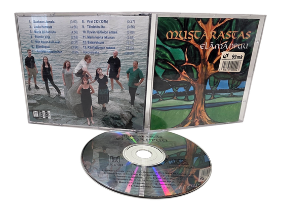 CD -levy (Mustarastas - Elämänpuu)