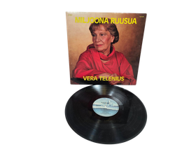 LP / vinyyli -levy (Vera Telenius - Miljoona Ruusua)