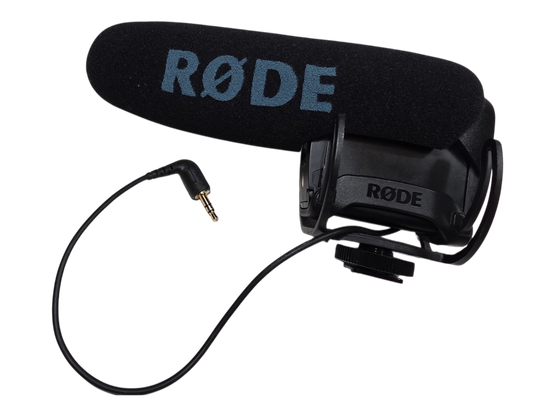 Mikrofoni kameraan (Rode VideoMic Pro)