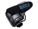 Mikrofoni kameraan (Rode VideoMic Pro)