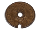 Helsingin Kaasulaitoksen kaasutonki / poletti vuodelta 1933