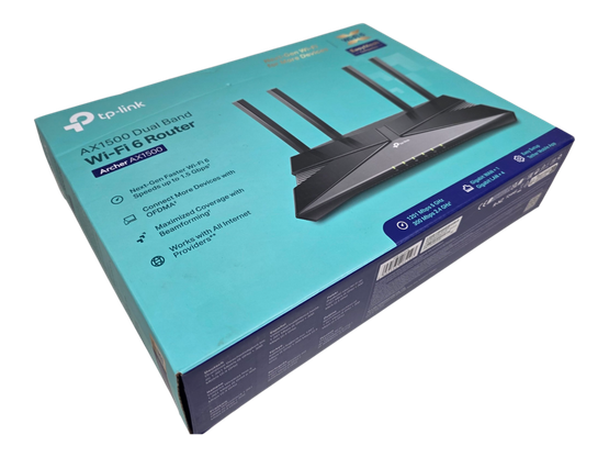 Dual-band -WiFi-reititin (Tp-Link Archer AX1500)