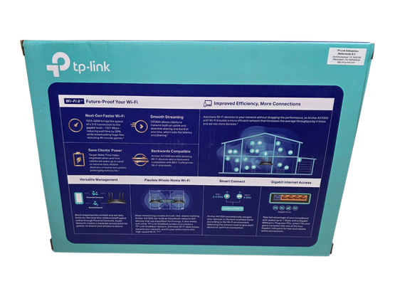 Dual-band -WiFi-reititin (Tp-Link Archer AX1500)