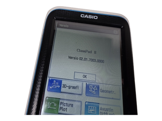 Symbolinen grafiikkalaskin (Casio ClassPad II)