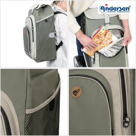Andersen Royal Shopper Hydro 2.1, harmaa 167-036-22