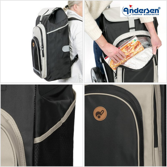 Andersen Royal Shopper Hydro 2.1, musta 167-036-82